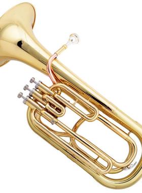 爵士朗JAZZOR立键次中音号JZBT-300漆金小抱号巴立东