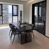 亚JF117 克悬力岩板餐桌黑轻奢现代简约网小户型下挂长方红形浮餐