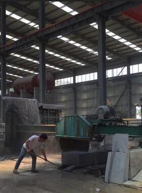 发往四川西充县的大型材桥式ONW锯石机已发石货大实用型锯墓碑切