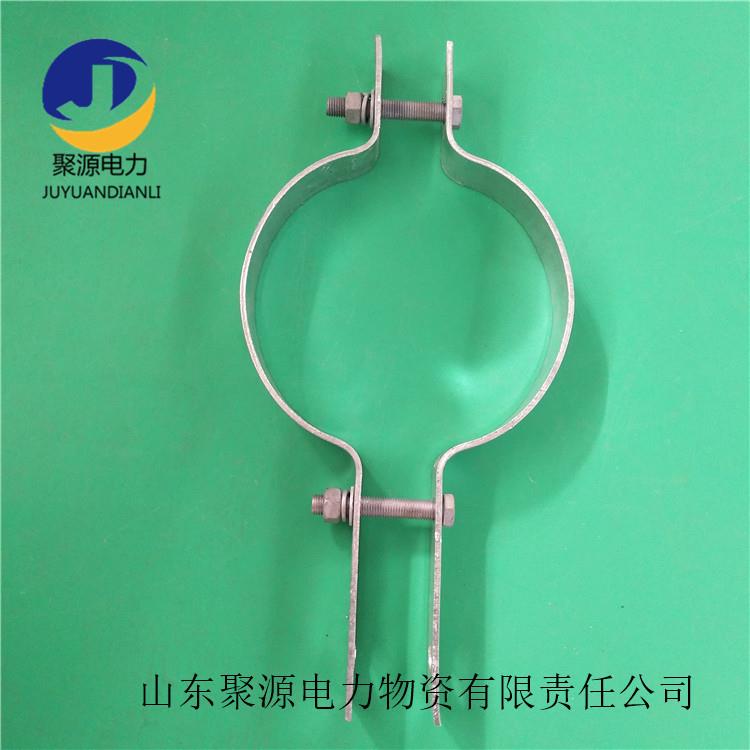 双长尾箍抱杆用紧固无品牌/件耐夹张线夹力悬垂线电金具热镀锌抱