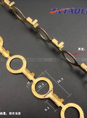 【ZNTA00OCHO型1.2接线片】直连带圆形地环250096只.5直带连绕端