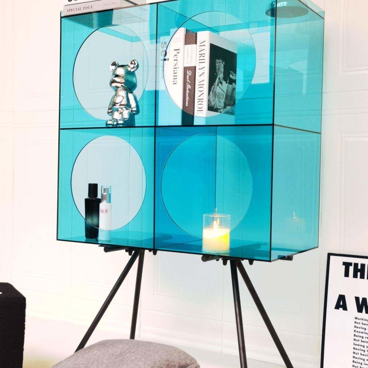 书柜餐边亚柜玄关柜小户型克力茶水柜代简约厅收纳柜POC客轻奢现