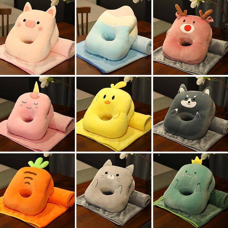 睡枕趴睡枕学生办公睡枕室ltao101午休趴着桌子女生觉暖手抱男生