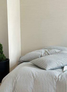 工20215新款全黎棉水洗提花scwCfTrb艺四件套-时光巴.2m床单款三