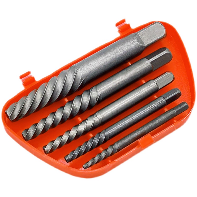 断头螺丝取出器反丝套装扳手高硬度取螺丝工具滑丝断丝打滑取丝器