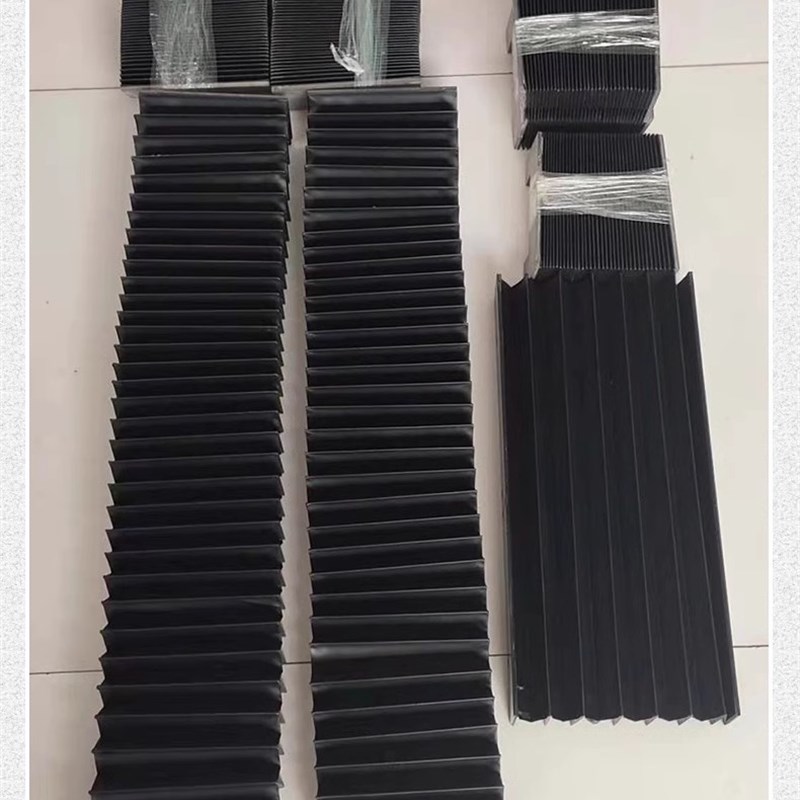 风琴防护罩导轨伸缩式丝杠柔性数控机床磨床雕刻机一字u型防尘罩