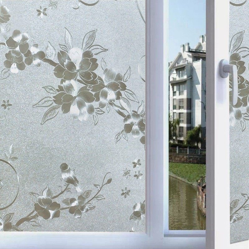 窗贴防走光透光不透明化妆室浴室玻璃防窥遮光窗花纸磨砂贴膜,家居饰品,玻璃膜/贴,淘宝优惠券,粉丝福利购,淘宝优惠卷