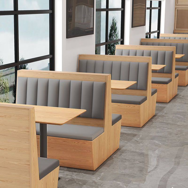 定制面馆饭店甜品饮食汉堡店咖啡西餐厅卡座沙发桌椅组合实木长椅,商业/办公家具,卡座,淘宝优惠券,粉丝福利购,淘宝优惠卷