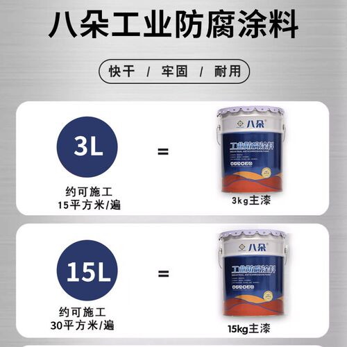 丙烯酸金属磁漆快感油漆防锈油漆防腐漆户外钢结构油漆设备油漆