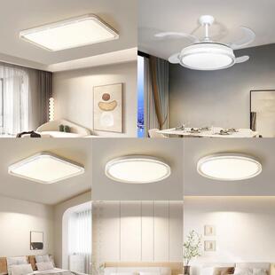 网红卧室吸顶灯主卧房现代简约轻奢主卧灯新款全光谱护眼灯具