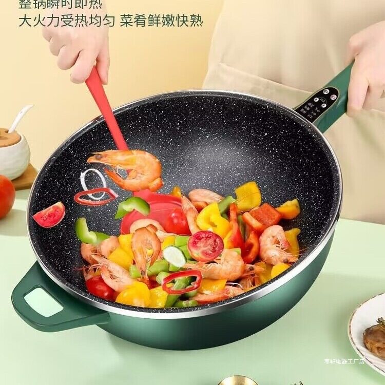 包邮2200w电炒锅电炒菜锅多功能家用炒锅一体电炒菜电锅爆炒一体