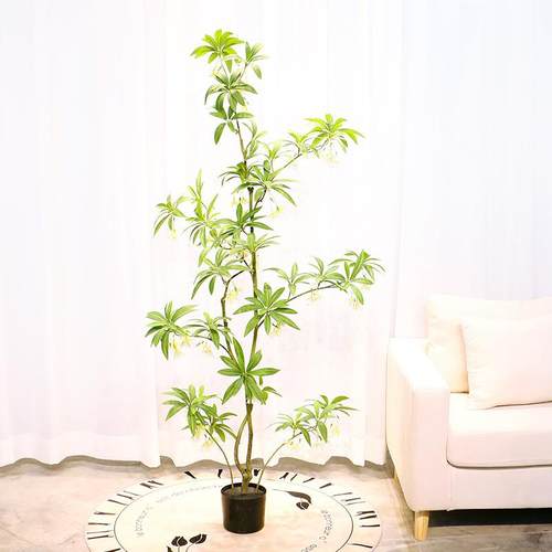 艺卉绿植水石榕假花造景仿生植物盆栽落地真盆栽