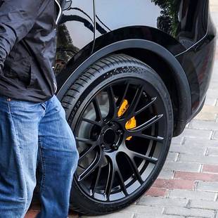 适配特斯·拉modely锻造轮毂改装 1819222021寸铝合金轮毂3x