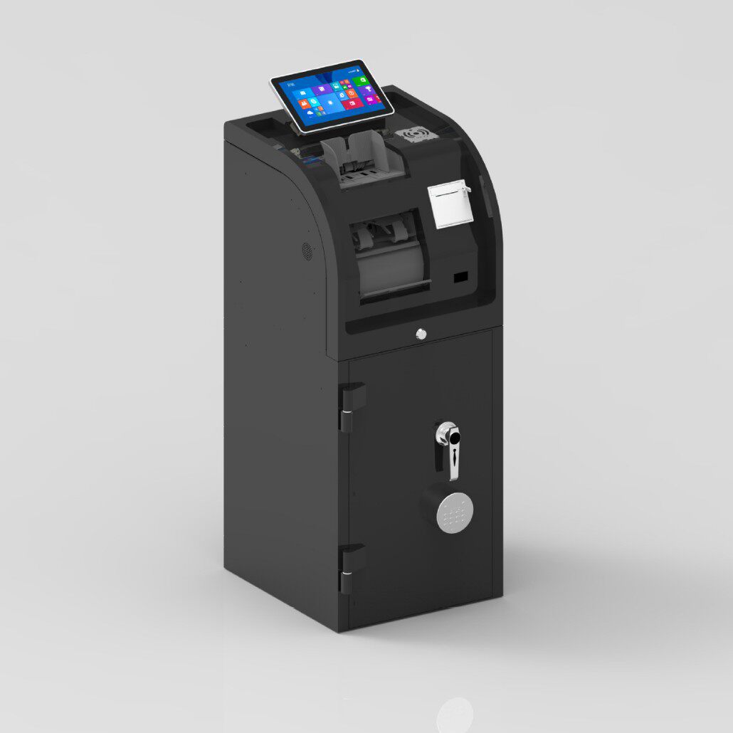 千麒泰海外银行超市现金取款机扫码NFC自助ATM现金纸币存取款机