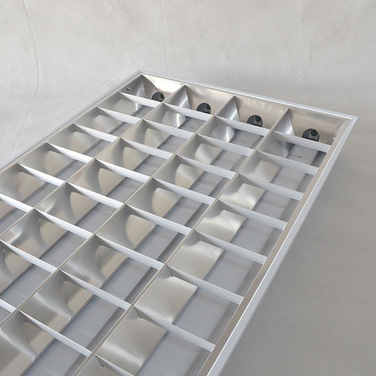 四支装T8装格栅灯盘嵌入式LED格栅灯哑光4支装600X1200格栅灯超亮