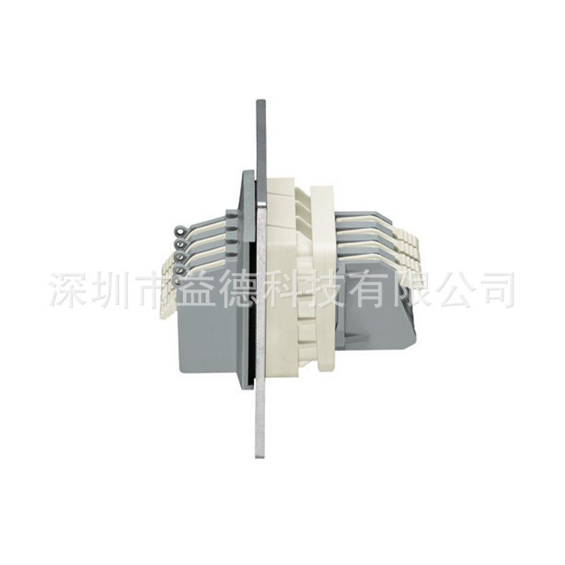 WUFLAGO可大功列率大电流穿墙接线端子828系万免工具端接端式子排