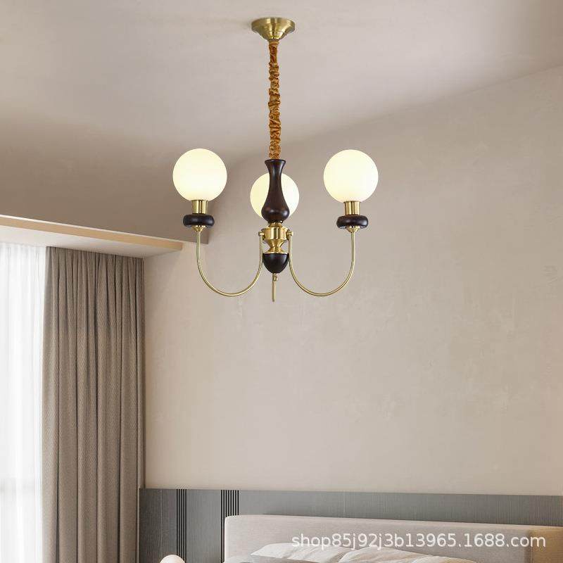 奥莱法魔式中古风餐厅吊灯简约胡桃灯木豆客厅木质美式142卧室灯,家装灯饰光源,智能吊灯,淘宝优惠券,粉丝福利购,淘宝优惠卷