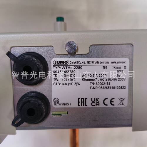JUMO德国久茂温度开关WTHc-2280 温控器604514/2280系列