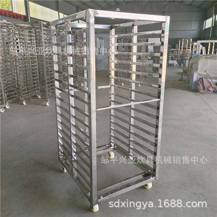 不锈钢烘车烤盘架子车馒头红米饭HOR蒸焙周转车薯厂家