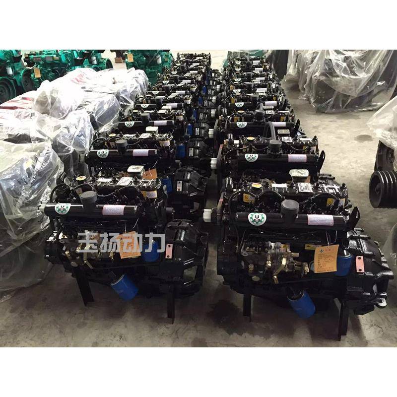 ZH4100G柴油机44kw叉车装载机用柴机ZH4100G带打气泵油助力接转向