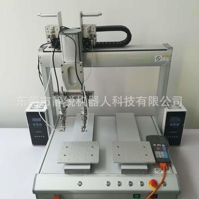 阳能头线接盒双头四自PIG太动焊锡机