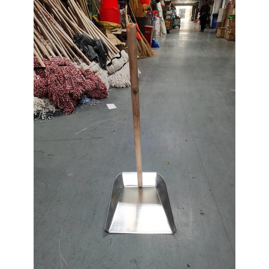 5个装木柄铁皮垃直78圾垃斗铁簸铲箕奋斗内贸圾销