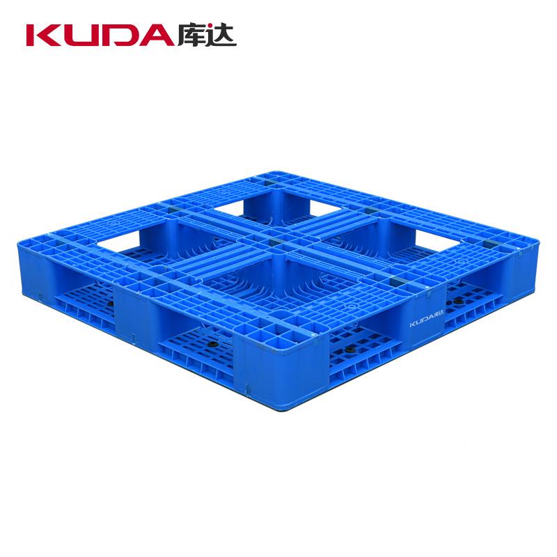 库达111K网叉JFI格田字（置钢管加）塑料托盘厚重型车1仓库卡板栈