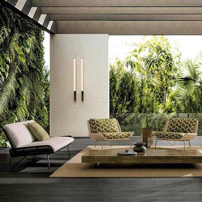 高端户外沙发22006庭院宿别墅园单人茶露几天民室外露台藤花编家