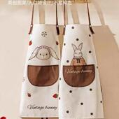 感年轻款 围裙厨房家KRL6043用女脏2025新款 冬季 防免系做带饭用水