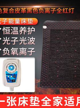 电加热红床垫子床垫负双离子灯11111111温光双控理疗床垫远红外单