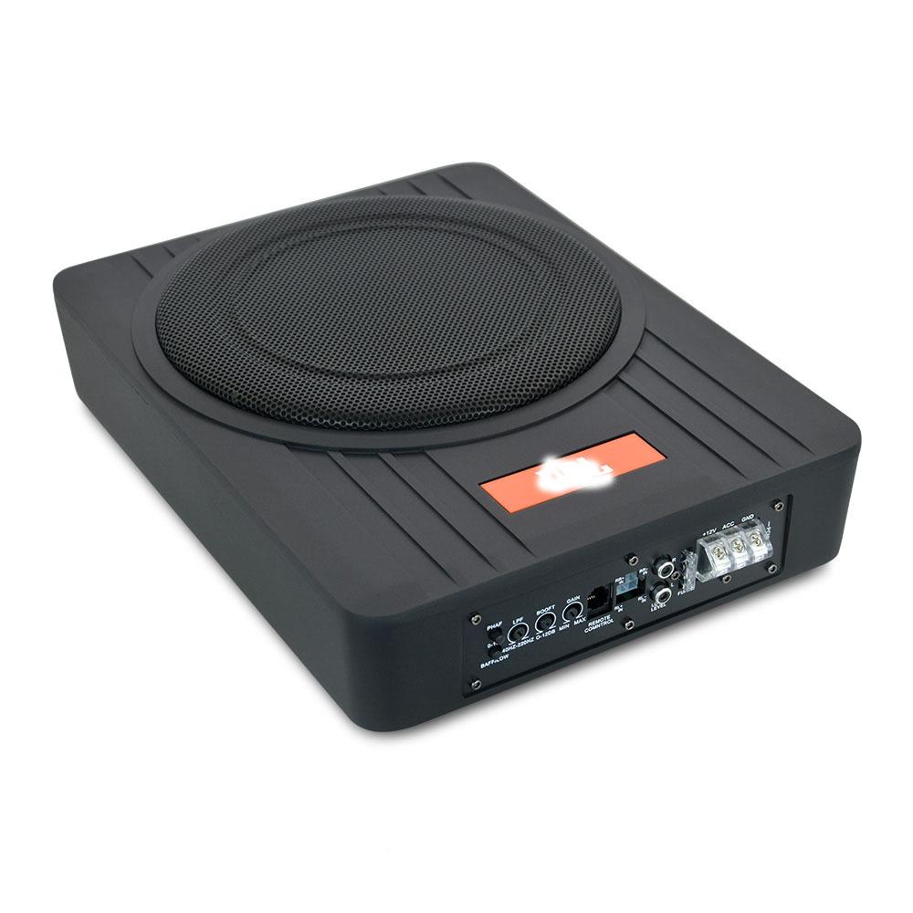 汽车音R10响超车薄JB1功大率超薄汽车低音炮12v纯低音载音0箱改装