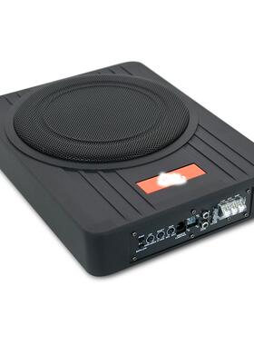 汽车音R10响超车薄JB1功大率超薄汽车低音炮12v纯低音载音0箱改装