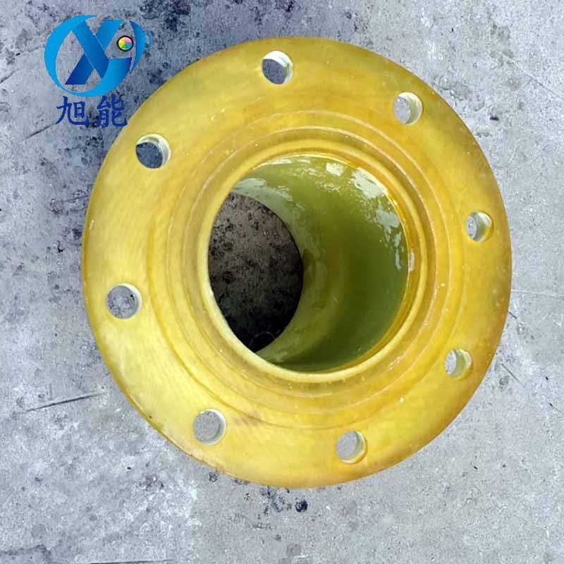 N60压0玻D璃钢法兰管件外DN600mm加强901树脂耐温80度玻璃钢法兰