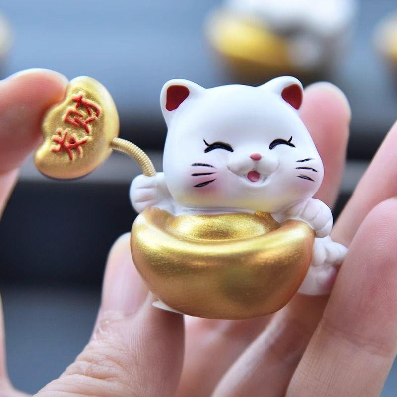 汽车摆车VJO件摇摆猫中控车内装品车载车饰上用品可爱台饰女