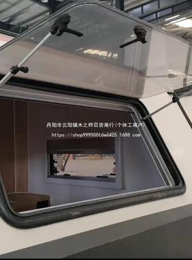 房隔车外推窗装促销拖挂40187车依柯大通改双层亚克力维保温热玻