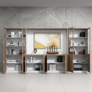 办公代件柜简约现档案柜资料柜储文物书柜带柜FRY20211锁柜办公室