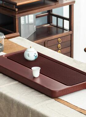 德国木茶具盘家用公室茶台排水式大小JM-DMSY号茶海办高端茶家电