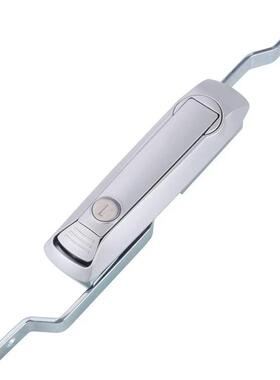 恒生柜锁门锁MS828-1F-8-9黑色亚光锁拉杆锁连杆机箱锁配电柜锁