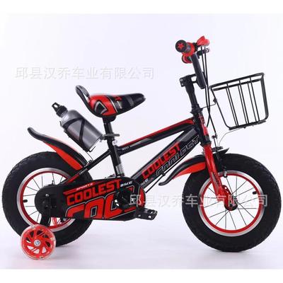 儿童自行车带辅助轮小孩学骑自行车初学者12/14/16/20寸自行车