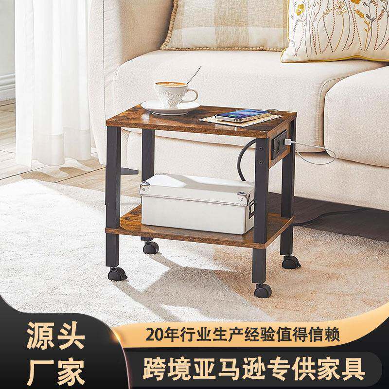 打印机置物架落地式带轮移动打印机收纳架小型电脑主机托架收纳架