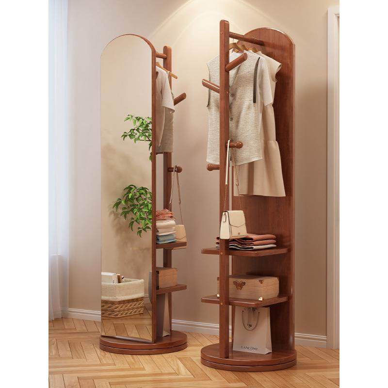 全身镜落地镜家用可旋转穿衣镜收纳一体衣帽实木带挂衣架试衣镜子,农用物资,其他肥料,淘宝优惠券,粉丝福利购,淘宝优惠卷