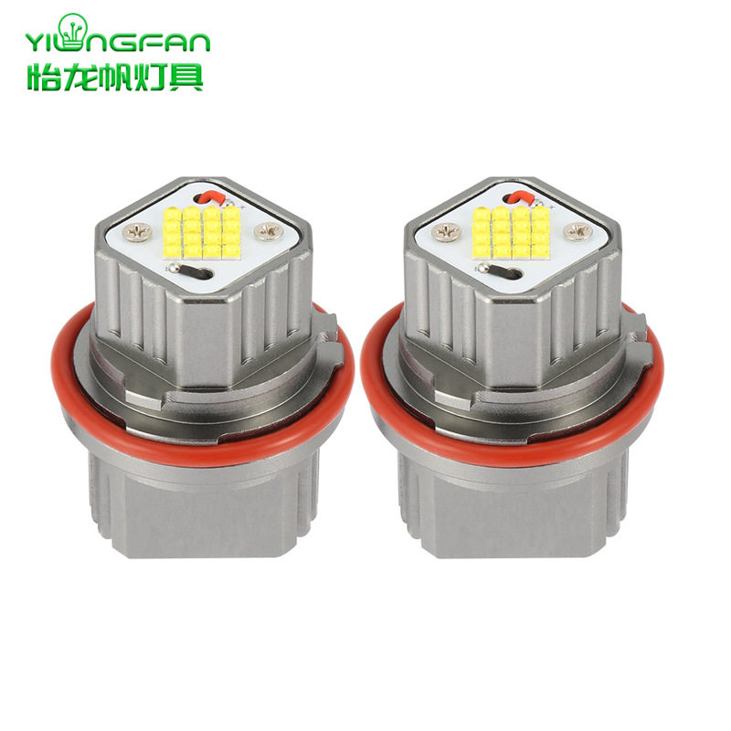 适用于宝马改装天使眼光圈雾灯E3980WLEDMakerAngeleye