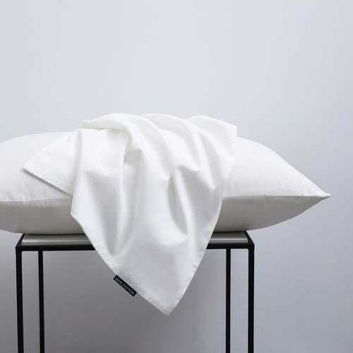 简约素色纯棉枕头套全棉单人枕芯4874内胆套纯色长绒棉枕套一对装