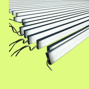 超薄led线条灯贴墙明装30*10mm航空铝材亚克力灯片门牌装饰灯条