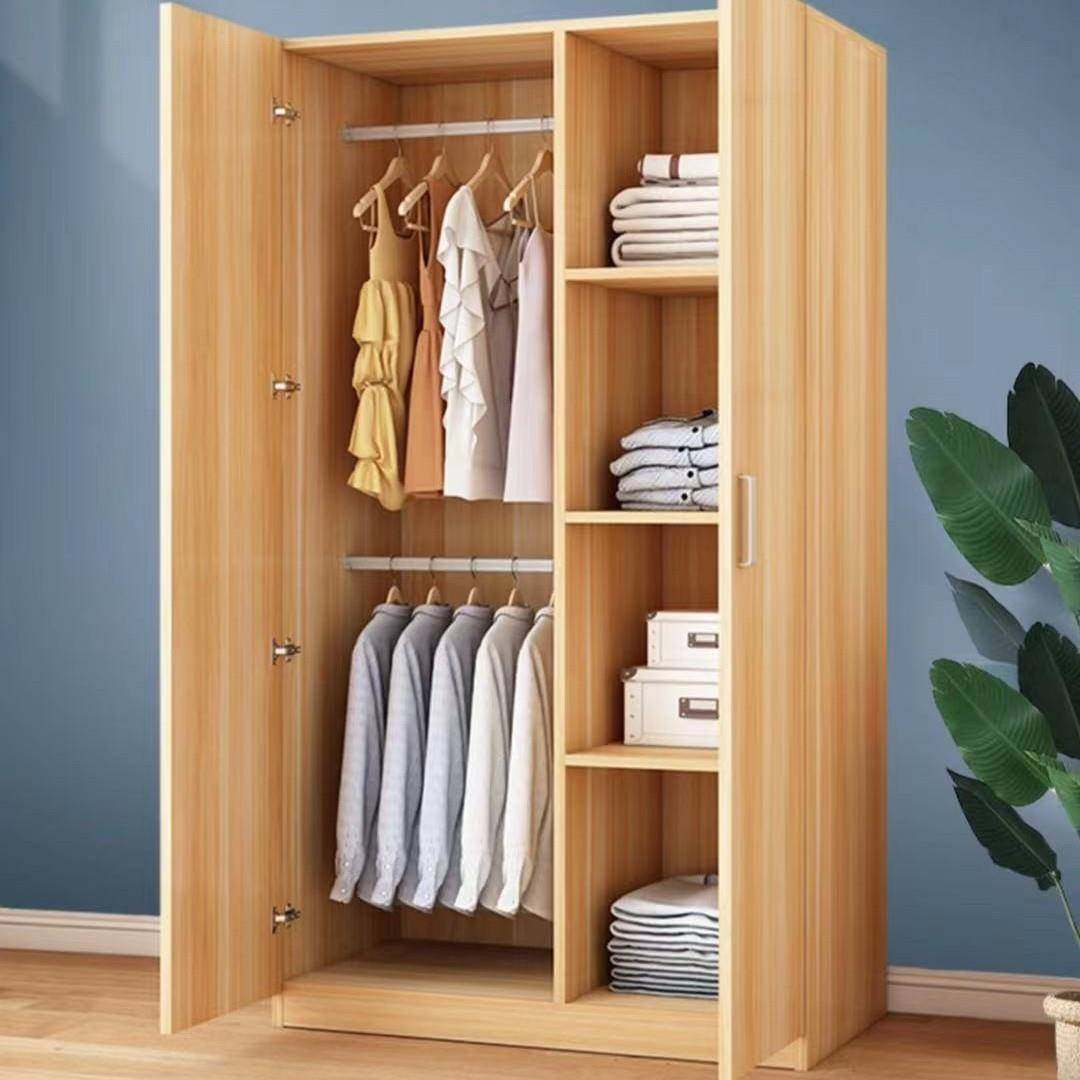 衣柜家用卧室简约现代多功能实木收纳柜简易组装对开门出租房衣柜,农用物资,其他肥料,淘宝优惠券,粉丝福利购,淘宝优惠卷