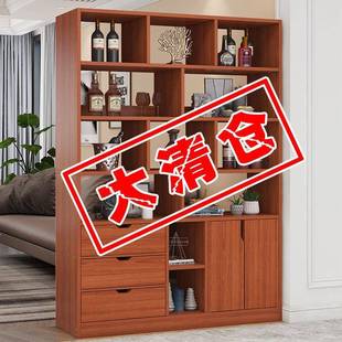 酒柜展示柜靠墙隔断柜客厅新款双面进门玄关柜家用多功能隔断枫泓