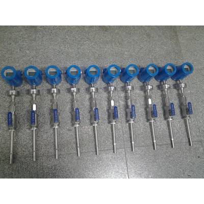 热式气体质量流量计插入式热式气体流量计分体式抗震气体流量计