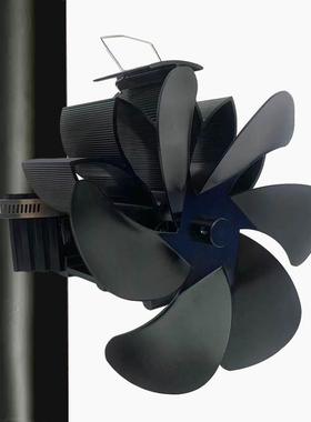 LT405莲花挂式（磁吸款）6叶165自启热动力壁炉风扇