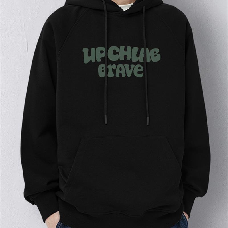 2025新款秋冬加绒重磅连帽卫衣男女字母美式潮牌港风中山外套上衣