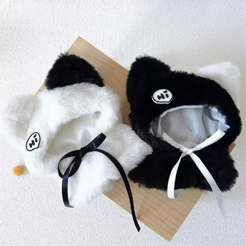 10cm棉花娃娃娃衣高颜值披风斗篷海星体努努体毛绒玩偶小公仔衣服